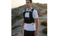 Lightweight Trail Running Backpack Multi-Compartment Layout Trail Running Vest Multiple Pockets Long-Distance Water-Carrying Vest for Runners