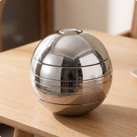 7 Pieces Globe Dinnerware Set Contemporary Stainless Steel Tableware Minimalist for Dining Room