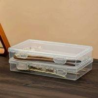 Clear Hairpin Container Dust-Proof Jewelry Box Transparent Design for Crafters