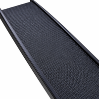Dog Ramp for Large with Foldable Portable Design, Non-Slip Pet for Car Boot and Bed Access, Lightweight for