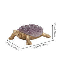Turtle Trinket Box Creative Design Turtle Jewelry Box Animal Figurine Home Decor for Entryway