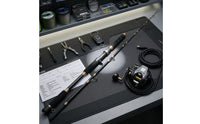 150# Rating Casting Boat Fishing Rod Solid Tip Handle Fishing Rod Reel Seat Inserted Joint for Anglers