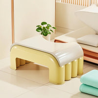 Anti-Slip Toilet Stool Compact Toilet Footstool Stable Squatting Stool Space-Saving for Family