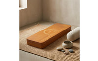 Decorative Design Wooden Mindfulness Foot Board Polished Wooden Meditation Board Wood Grain Wellness Gear