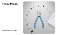 Car Clip Removal Pliers Panel Clip Removal Pliers V-Shaped Notch Design Automotive Interior Disassembly Tool for Mechanics, Upholstery Repair