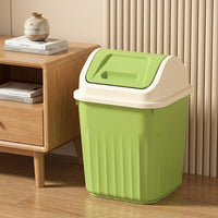 Set of 2 Kitchen Bins 12L, Silent Flip Lid, Square, Brand New Polymer