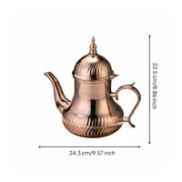 Middle Eastern Coffee Pot Light Luxury Coffee Kettle Ergonomic Handle Household Water Kettle for Special Occasions
