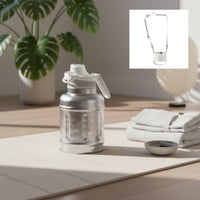 metal Water Bottle Rust Half Gallon Water Bottle Shatterproof Container Gear for Fitness Users