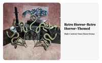 Gorgon Headband Mythological Theme Gorgon Headpiece Gorgon Headdress Cosplay Prop Snake Headpiece Scary Design