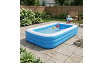 Rectangular Inflatable Swimming Pool Large Inflatable Pool Thickened Strong for Children