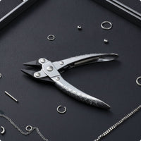 Precision Pliers with Non-Slip Handle Mini Tools for Wire Wrapping