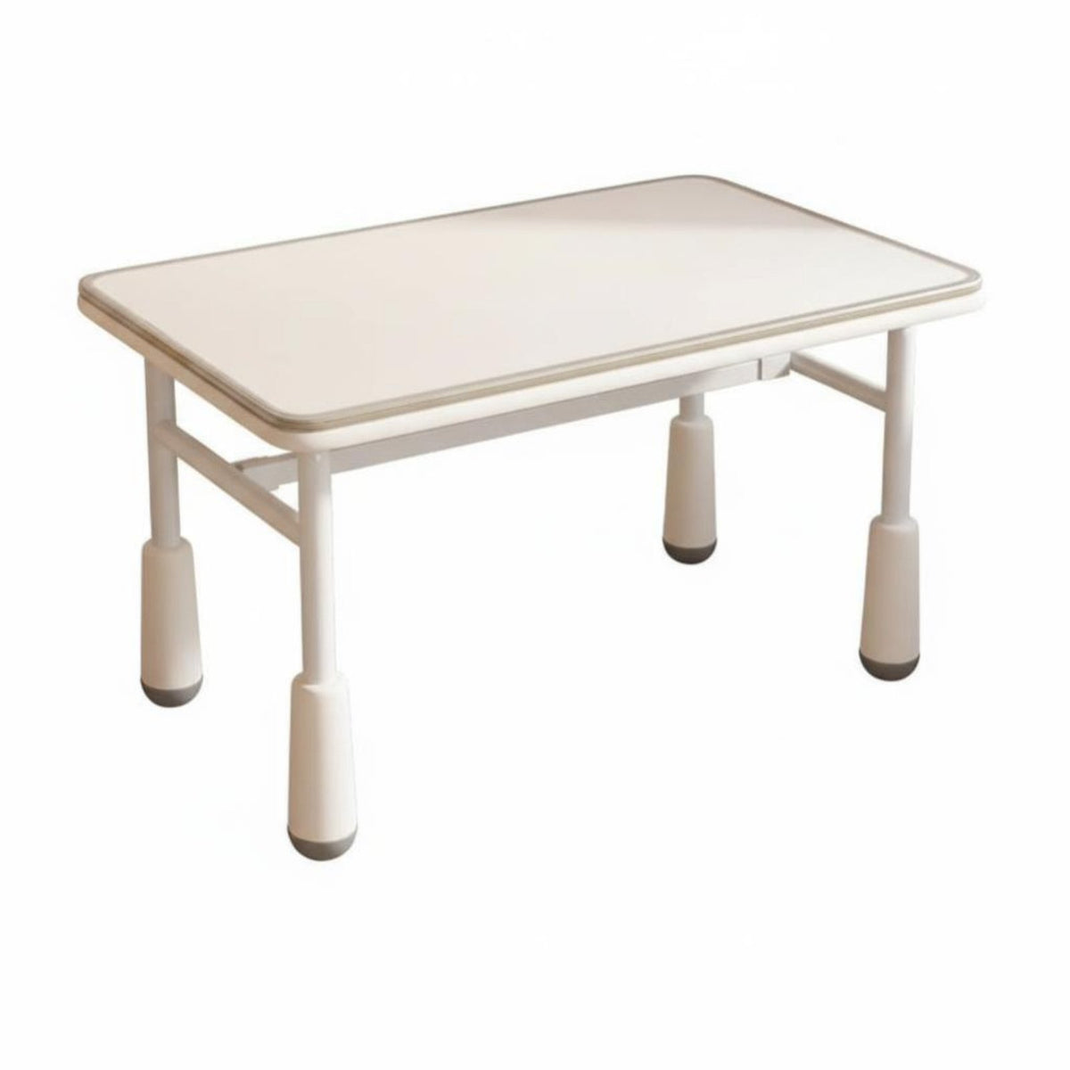 Multi-Age Use Height-Adjustable kids' Desk Ergonomic Design Height-Adjustable School Desk Set Rounded Corners children's Furniture Easy to Assemble for Students, Toddlers, Parents, Study Room, Homeschooling, Bedroom, Playroom