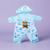 18 Inch Doll Clothes Soft Material Toy Accessory Easy To Dress for Bedtime, Kids