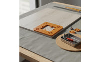 High Precision Radius Corner Routing Jig Easy to Use 4-in-1 Corner Radius Template Time-Saving for Woodworkers, Carpenters, Cabinet Making