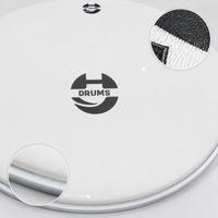 HY DRUMS Snare Drum Head Frosted Sandblasted Skin for 13-inch and 14-inch Snare Drums
