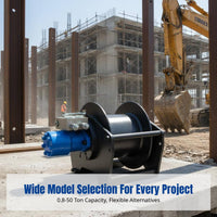 Hydraulic Hoist, Heavy Duty Rig, Marine Crane, Construction Engineering, Durable Build