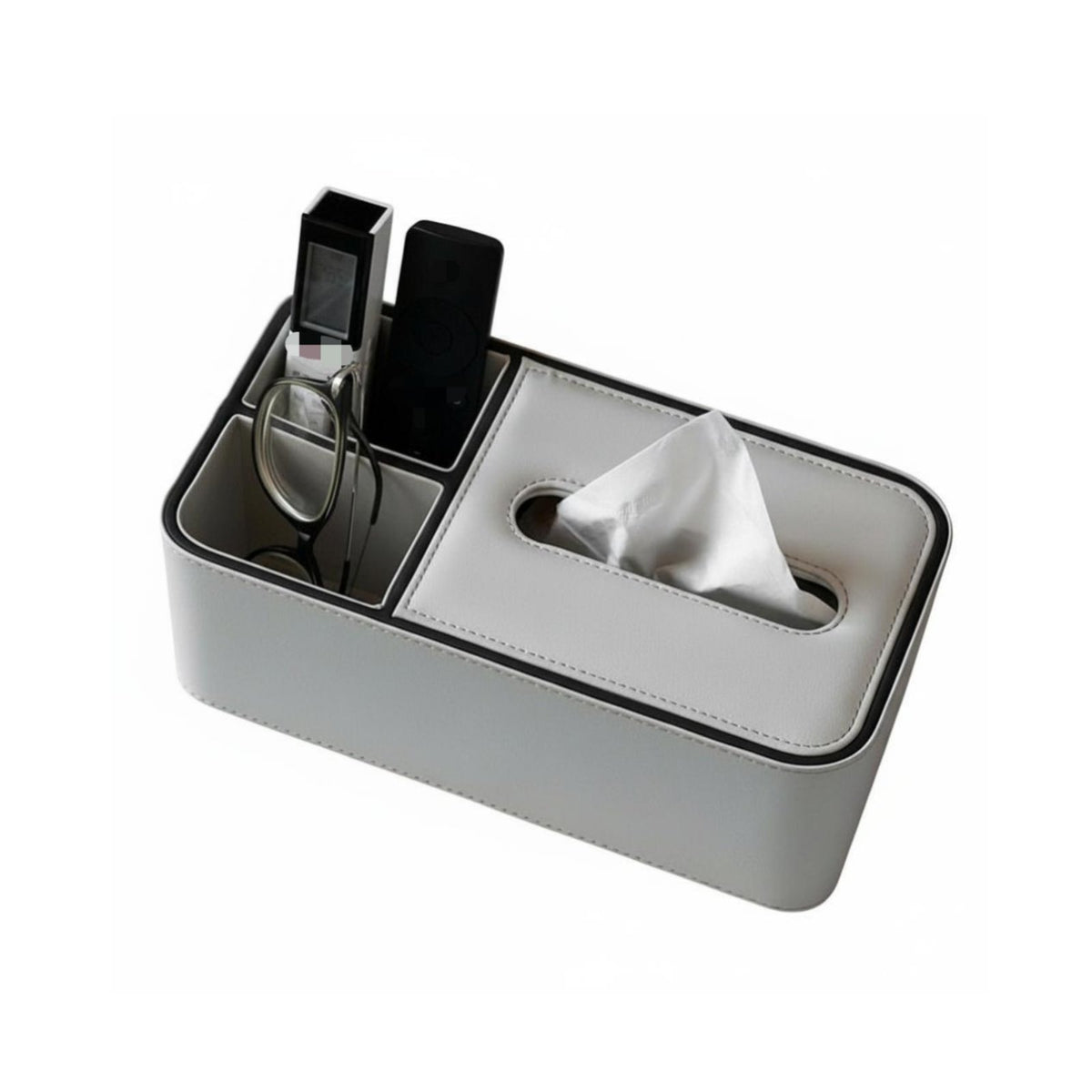 Light Luxury Design Multi-Compartment organizer Divided Compartments Desktop Organizer Elegant & aesthetic Staticonsolidatery Holder Space Saving for Makeup Users, Office Workers, Homeowners, Desk, Dressing Table, Study Room, School