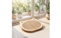 Wooden Cat Scratching Board Long-Lasting Cat Scratcher with Wood Frame