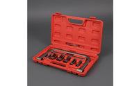 Overhead Valve Spring Remover Multiple-Size Adapters Valve Spring Compressor Wear-Resistant kitResistant for Auto Repair Shop