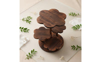 Dessert Stand Tiered Dessert Riser Wooden Display Stand with Tiers for Hosts, Bakeries, Parties, Weddings, Buffets