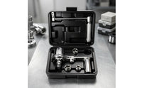 Gear-Driven Tire Lug Wrench with Case Non-Slip Detachable Lug Wrench High-Leverage Tool Long-Lasting for Drivers, Garage