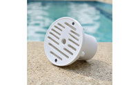 Easy Installation Pool Drain with Slotted Flange Inlet Return Fitting Long-Lasting Pool Return Fitting High-Strength
