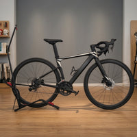 L-Shaped Bike Stand Stable Floor Bike Stand Space-Saving for Mechanics