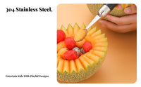 Water Fruit Sphere Spoon Multifunctional Fruit Sphere Er Stainless Steel Fruit Dipper Versatile Fruit Dipper Creative Design