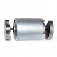 Micro DC Vibration Motor Eccentric Vibration Motor with Double-Ended Shafts Speed-Adjustable Reversible for Makers, DIY Projects