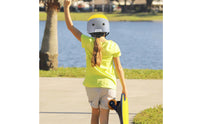 Shock Resistant Kids Bike Helmet Breathable Vents Children's Bike Helmet Gift Choice for Skateboarding