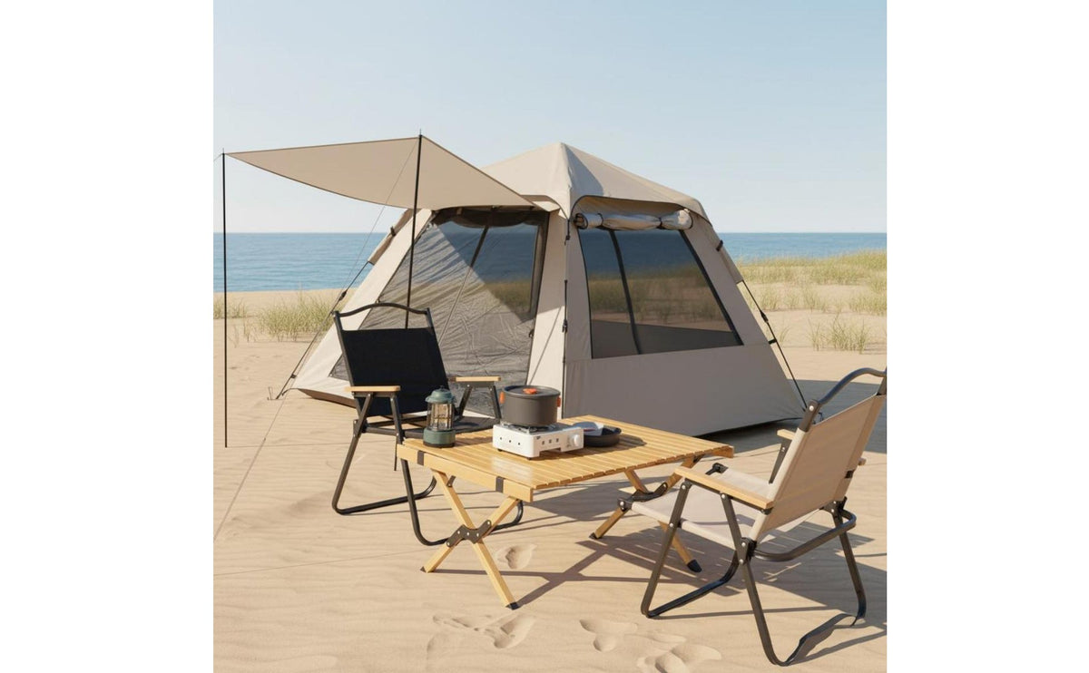 Foldable Folding Tent Quick Setup Instant-Open Tent Sun Protection for Picnic