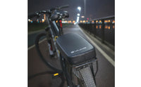 Thick Cycle Rear Seat Cushion Comfortable Passenger Seat with Mounting Straps Soft Rear Rack Cushion Secure for Passengers