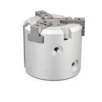 Grip Tool  with Three Claws Metal Pneumatic Grip Tool  Claw Rigid Cylinder for Machinists, Fixtures