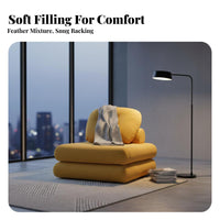 configurable unit Armchair Removable and cleanable Cover Upholstered perusing Chair Space-Saving Living Room Furniture for Bedroom, Lounge Area, Home Office