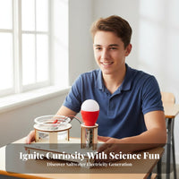 DIY Saline Water Power Generator Hands-on Learning Saltwater Generator Kit Technology Invention Saltwater Battery Experiment for Students, Classroom