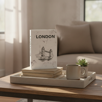 Foldable Decorative Faux Book for Coffee Table & Bookshelf Decor