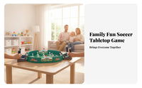 Mini Foosball Table Parent-Child Bonding Desktop Foosball Board Game 2 Player Foosball Table Fast Paced Fun for Family, Party