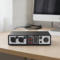 USB Audio Interface Compact Audio Interface with Type C Professional Mixer for Content Creators, Streamers