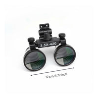 Model Painting Loupe High Precision Head-Mounted Enlarging Glasses Interchangeable Lenses Headband Loupe for Miniature Painters, Hobbyists