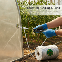 Greenhouse Film Pressing Rope, Wear-Resistant Polyester, Anti-Aging, Durable