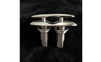 Boat Dock Cleat for Rope Fitting Polished Stanchion Base Marine Hardware for Yacht