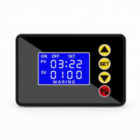 Backlit Microcomputer Time Controller Module Compact Digital Timer with LCD Display Programmable Relay Module with LCD Display Adjustable for Technicians