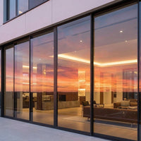 Window Film Privacy and Window Tint for Home Office, Bidirectional Visibility Privacy Film with Heat Insulation, Cling PVC Window Tint Film
