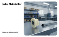 Single Flange Rail Wheel High Load Capacity Track Wheel Bearing Notch D Guide Wheel Our Company Ar-Resistant U-Notch Pulley