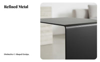 Minimalist Design C-Shaped Stand Movable C-Shaped over-Couch Table Space-Saving Household Furniture Multipurpose for Apartment Dwellers, Home Office Workers, Interior Designers, Living Room, Bedroom, Small Areas