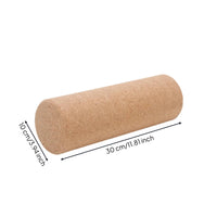 Cork Foam Roller All Cork Mindful Roller Fine-Grain Mindful for Muscle Recovery
