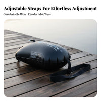 Inflatable Aquatic Buoy with Dry Bag Sturdy Construction Inflatable Dry Bag Buoy Outdoor Water Safety Buoyancy Aid Lightweight