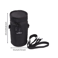 Water Bottle Carrier with Shoulder Strap Detachable Water Bottle Holder with Shoulder Strap Guarding for Commuting