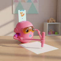 Tabletop Educational Drawing Robot Smart Drawing Robot Guided Toy Interactive for Children, Toddlers, Home, Playroom