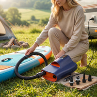 Electric Air Pump Versatile Car Air Pump Express-Fill Inflator for  , Vacationers